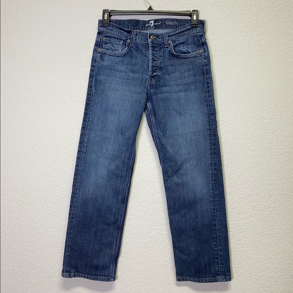 7FAM Slouchy Straight Leg “A” back pocket Mens 31